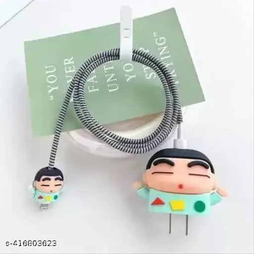 Shin Chan Cartoon Cable Buddy